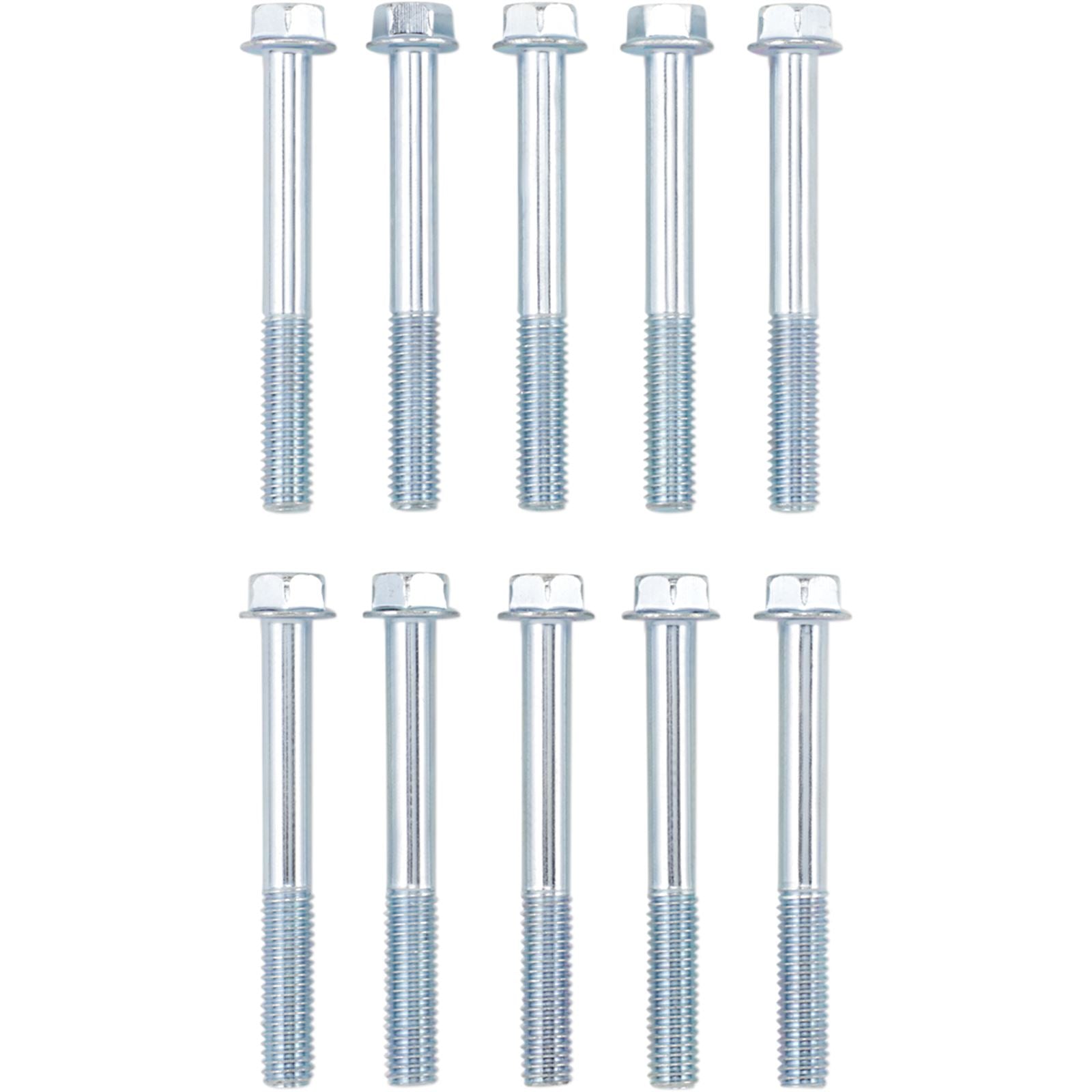 Bolt MC Hardware 8mm Hex Head Flange Bolt 6x1.0x50mm - 10/Pack 024-10650_354488