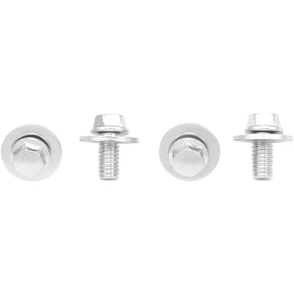 Bolt MC Hardware 8mm Hex Head Flange Bolt 6x1.0x12mm with 16mm Washer - 10/Pack 024-11612_354441