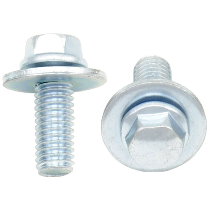 Bolt MC Hardware 8mm Hex Head Flange Bolt 6x1.0x16mm with 16mm Washer - 10/Pack 024-11616_1002415