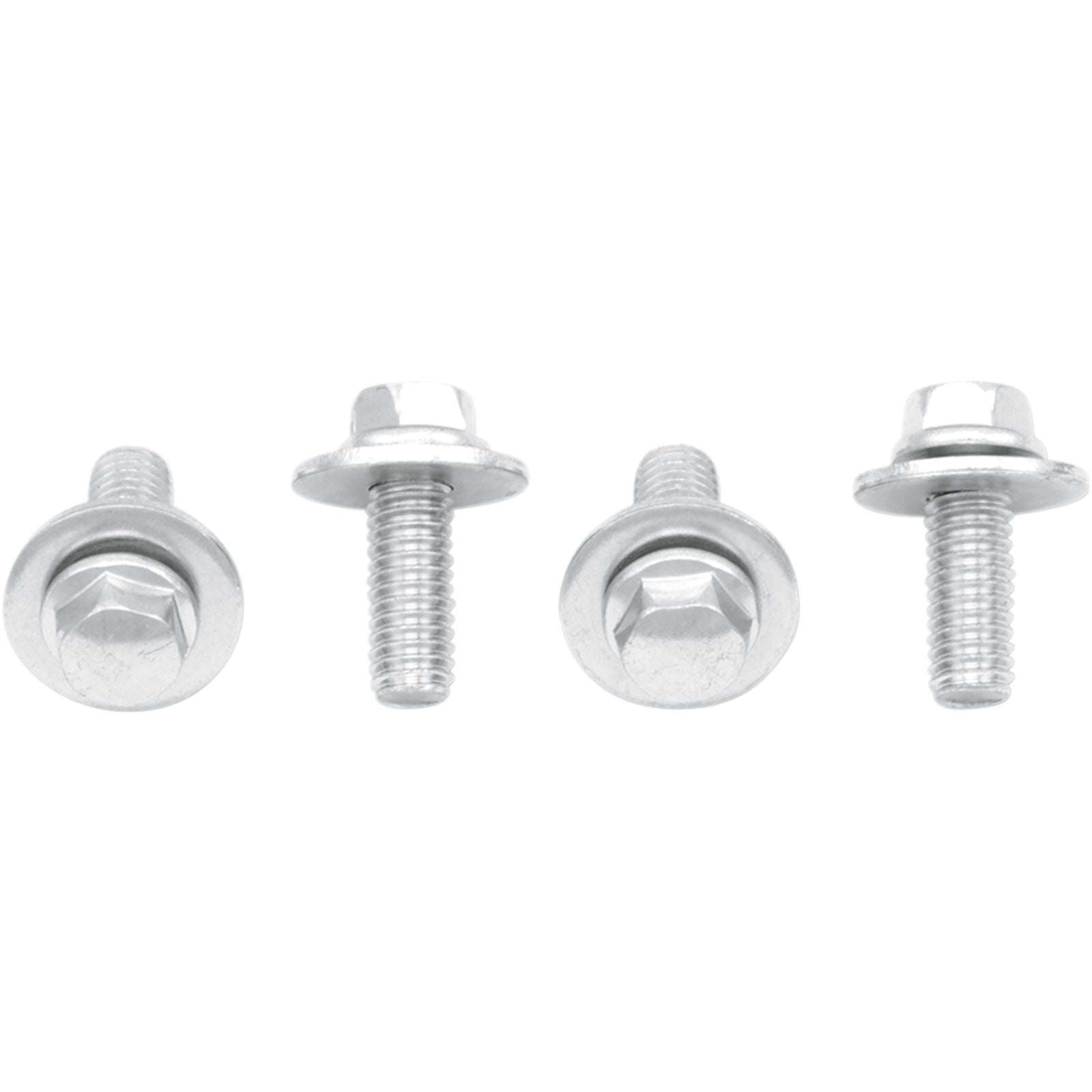 Bolt MC Hardware 8mm Hex Head Flange Bolt 6x1.0x16mm with 16mm Washer - 10/Pack 024-11616_354442