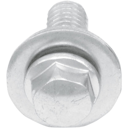 Bolt MC Hardware 8mm Hex Head Flange Bolt 6x1.0x16mm with 16mm Washer - 10/Pack 024-11616_354443