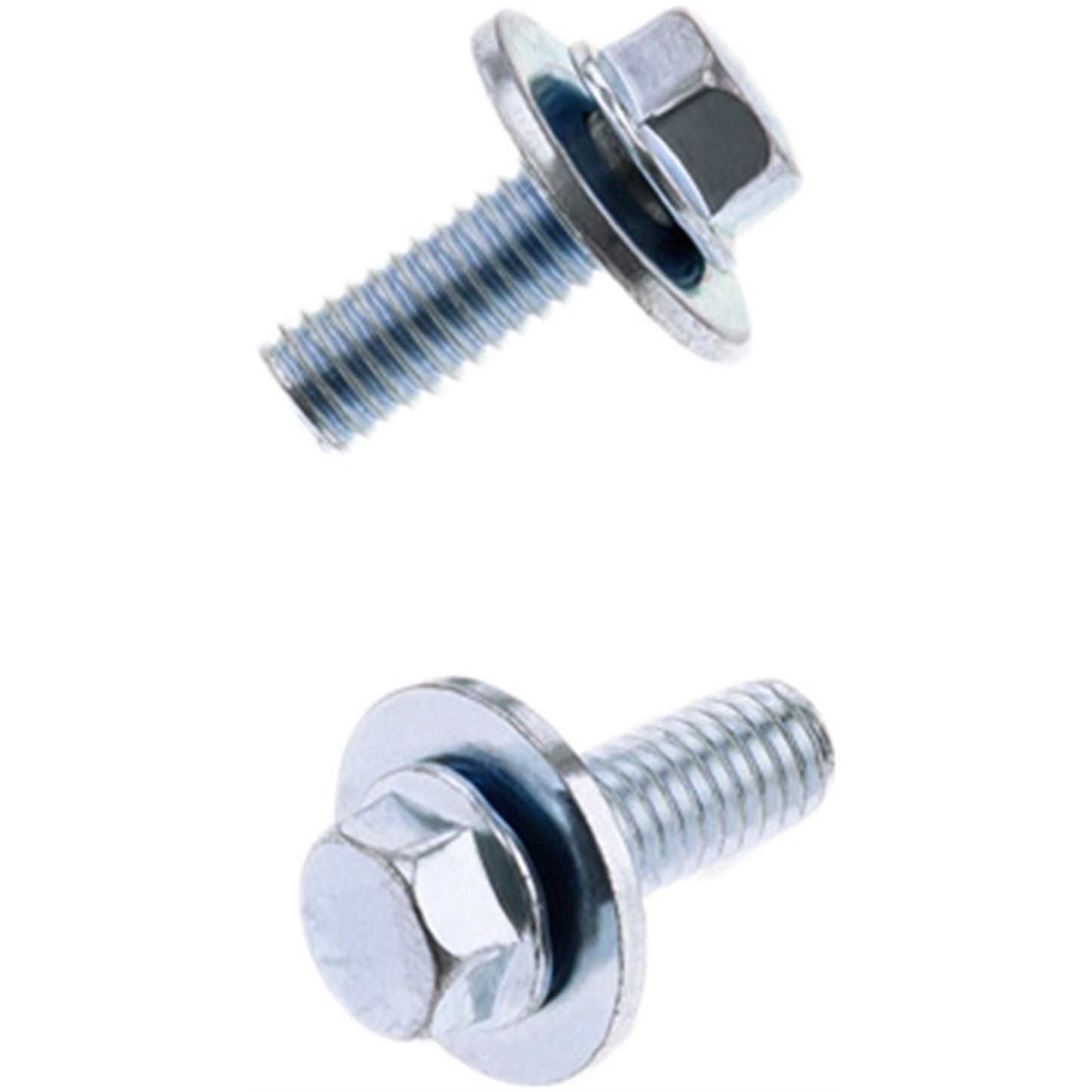 Bolt MC Hardware 8mm Hex Head Flange Bolt 6x1.0x16mm with 16mm Washer - 10/Pack 024-11616_1002442