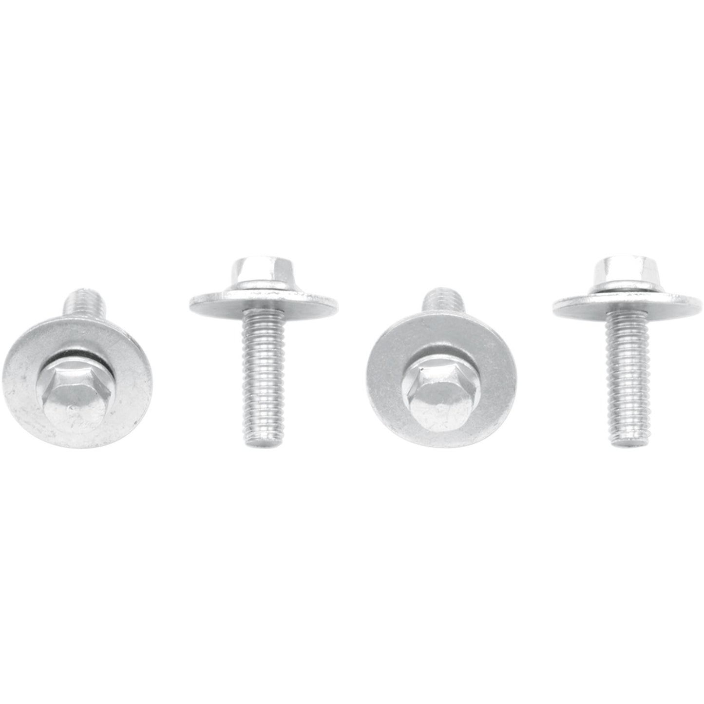 Bolt MC Hardware 8mm Hex Head Flange Bolt 6x1.0x20mm with 20mm Washer - 10/Pack 024-11620_354444