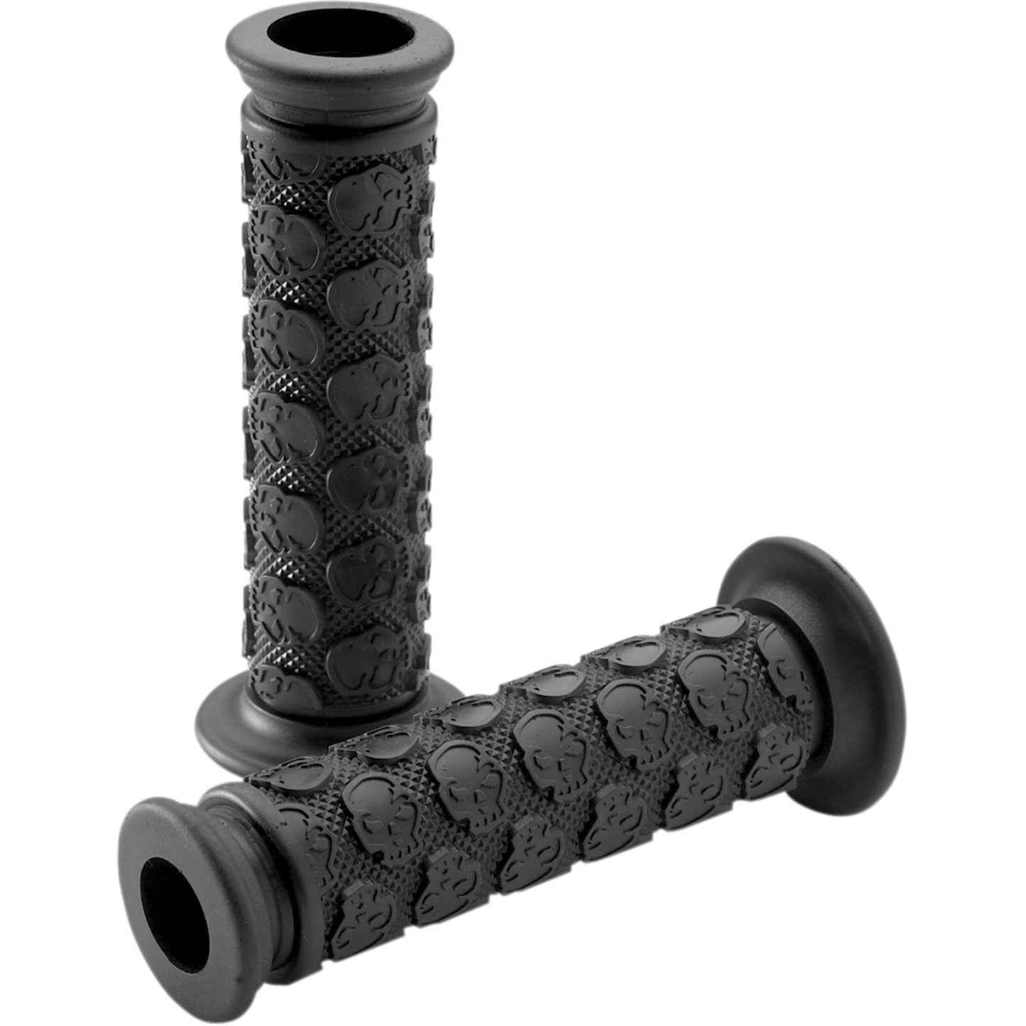 Driven Black Skully Grips with  Open Ends [MPN: D701BKO]_374285