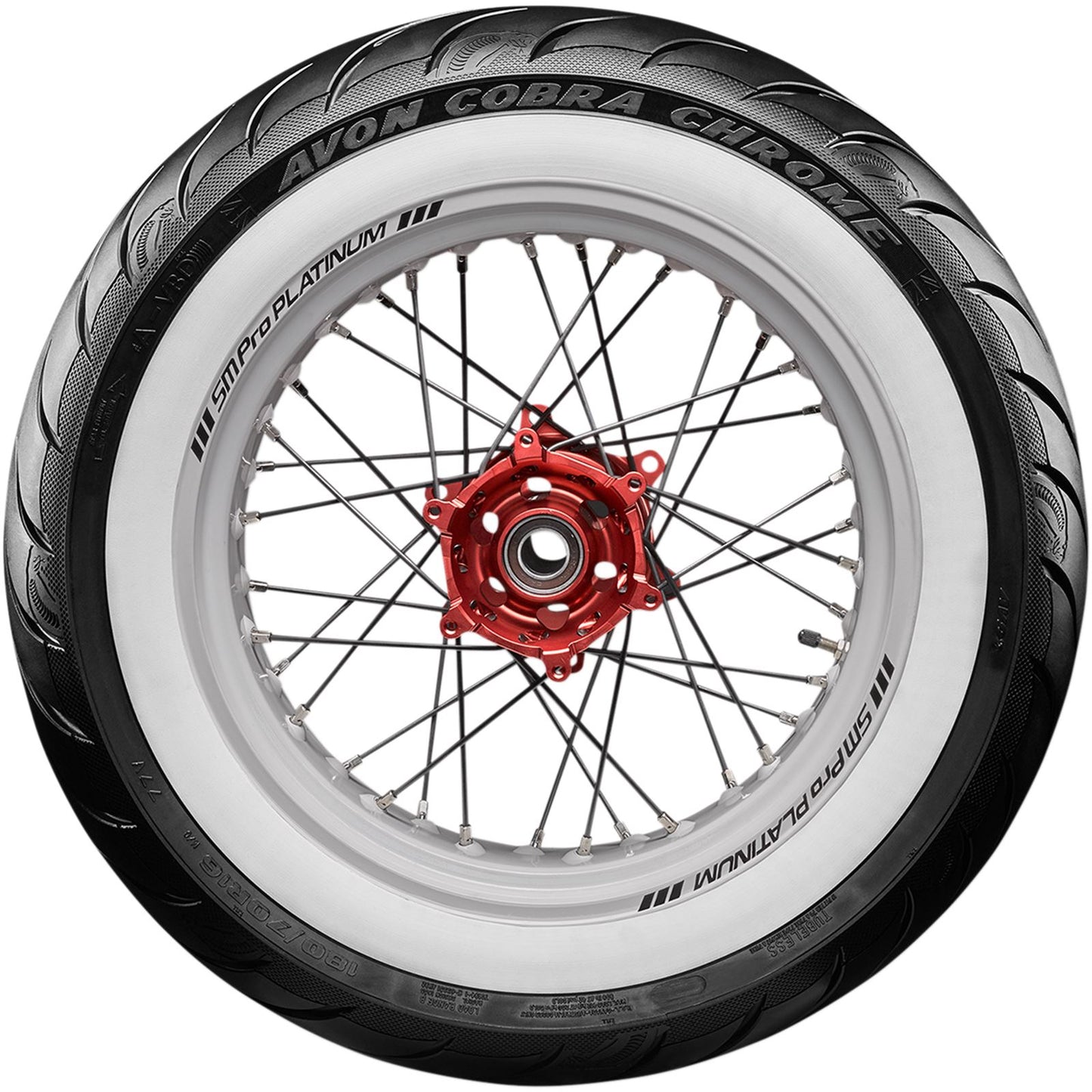 Avon Tyres Tire - AV92 - Whitewall - 150/70B18 [MPN: 2120292]_347383