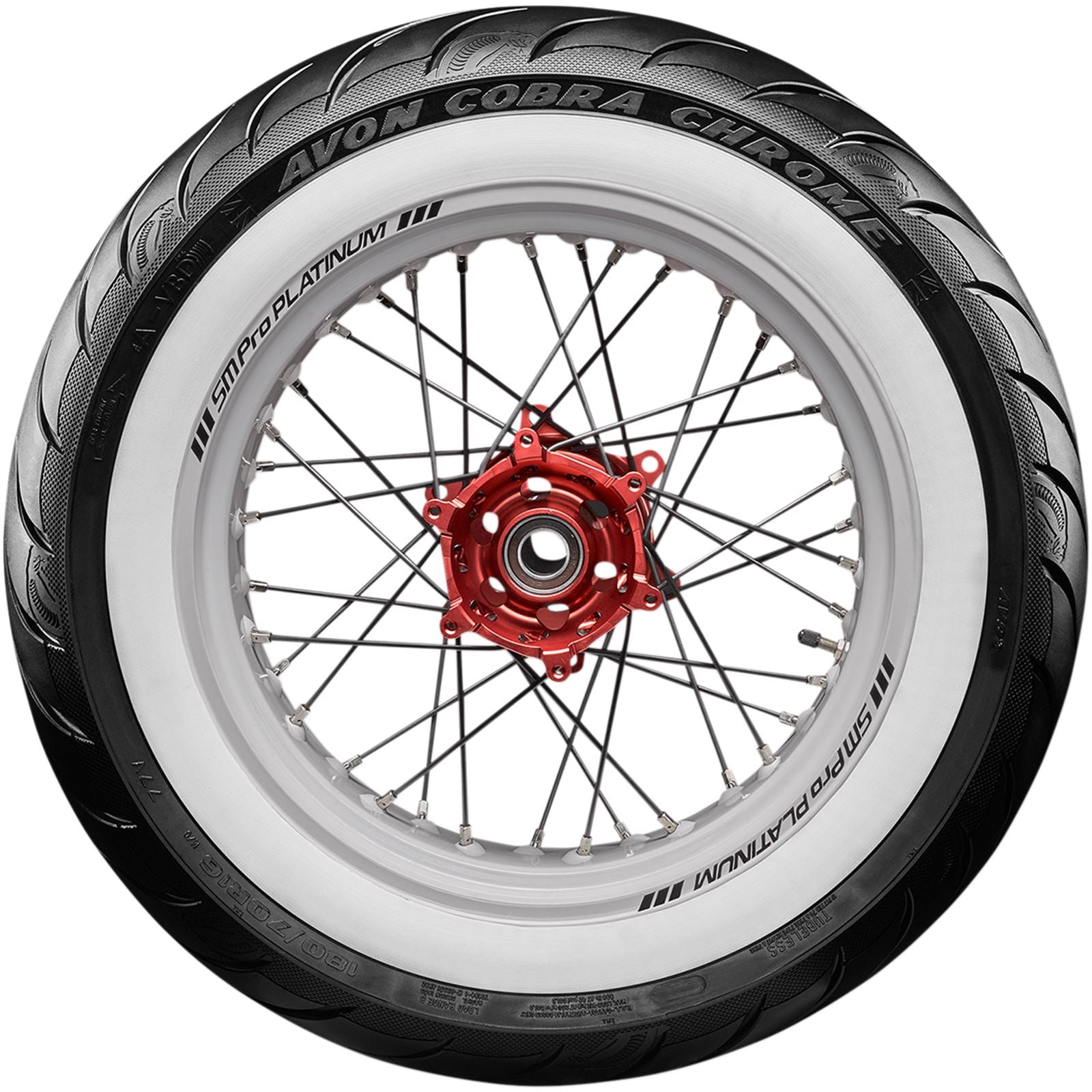 Avon Tyres Tire - AV92 - Whitewall - 150/70B18 [MPN: 2120292]_347383