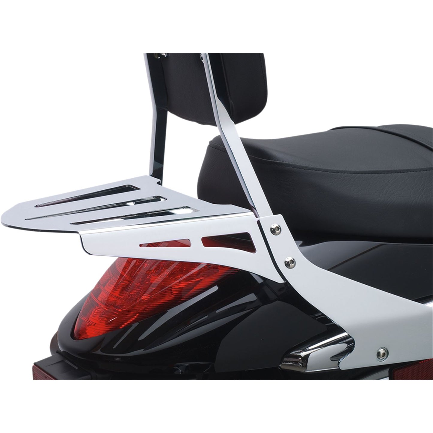 Cobra Sissy Bar Luggage Rack - Chrome - Laser-cut 02-3606_361345