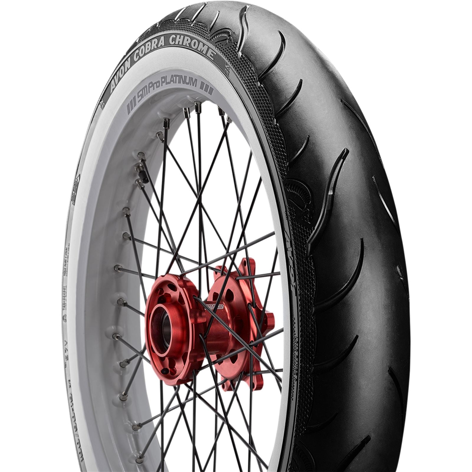 Avon Tyres Tire - AV91 - Whitewall - 120/70-21 2120094_347231