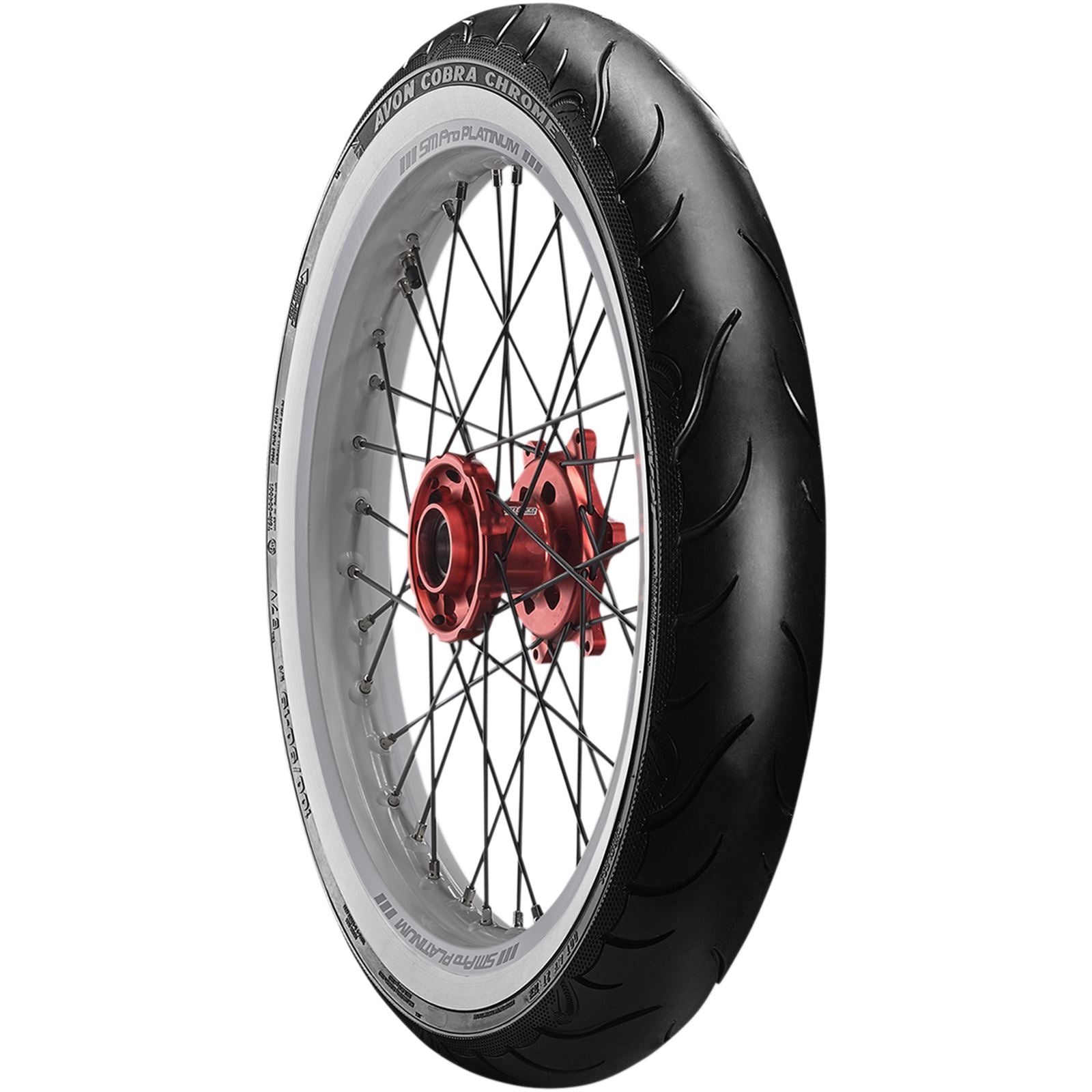 Avon Tyres Tire - AV91 - Whitewall - 120/70-21 2120094_347232