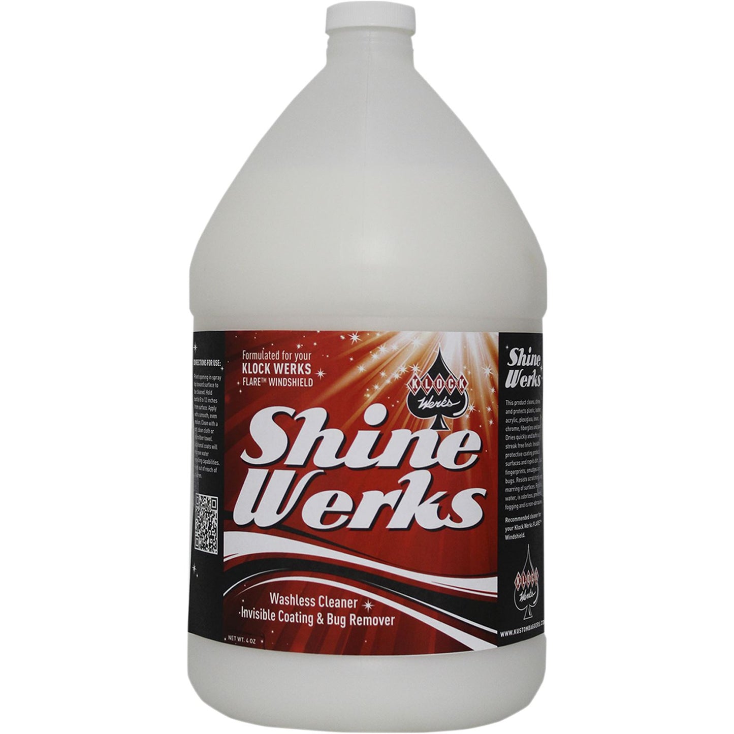 Klock Werks Shine Werks Cleaner - 1 US Gallon [MPN: SHINEWERKSGAL]_409901