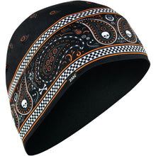 Zan SportFlex™ Beanie - Bandanna Black/Orange [MPN: WHLL197]_501803