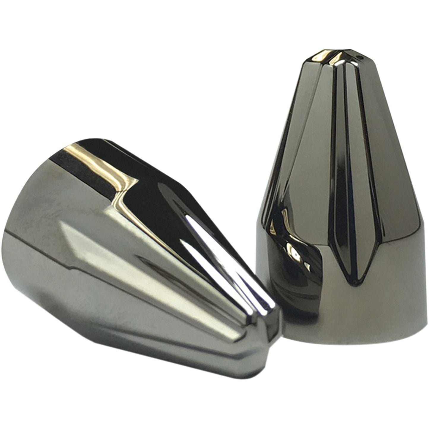 Ciro Caps Fluted1/4" Black Chrome [MPN: 70017]_359692