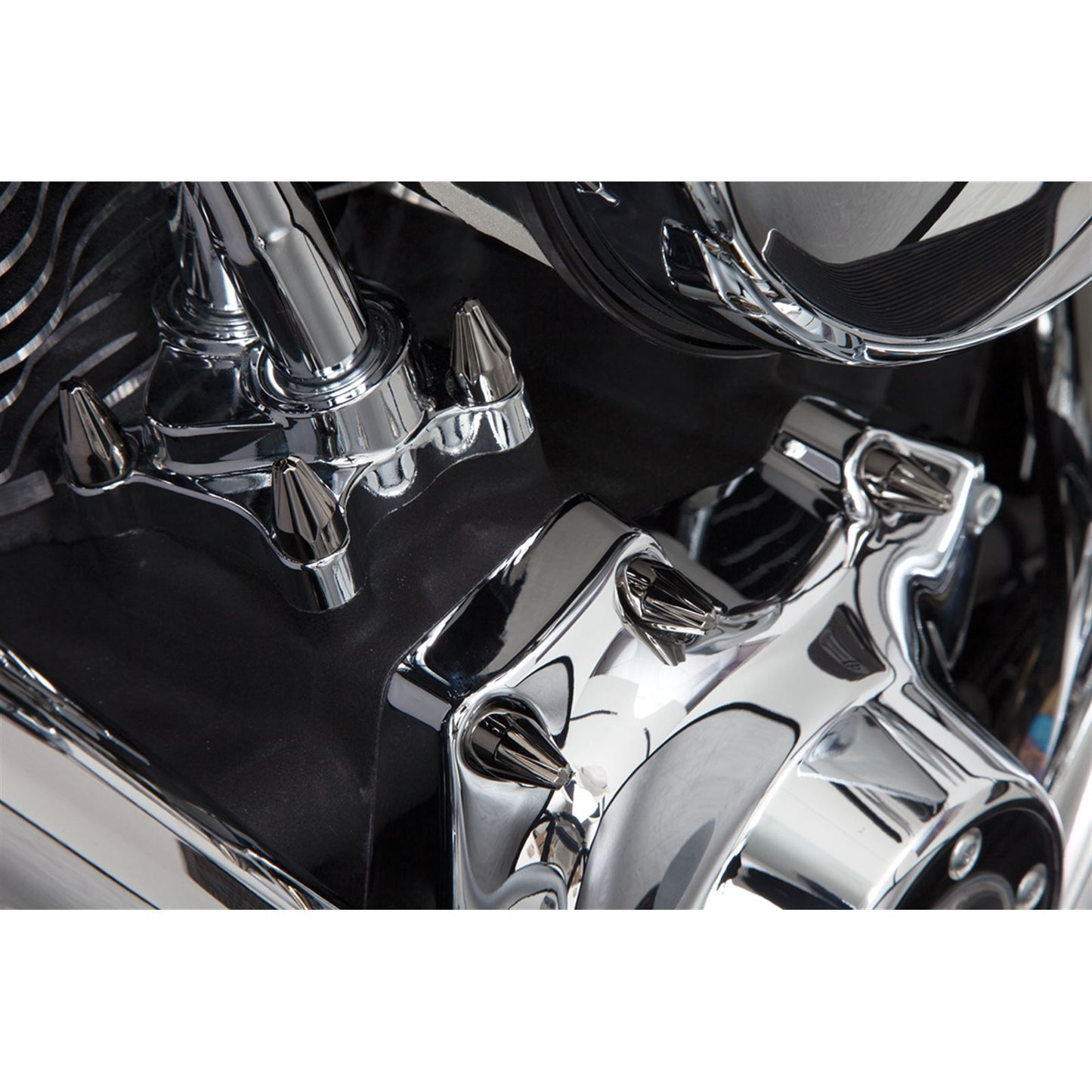 Ciro Caps Fluted1/4" Black Chrome [MPN: 70017]_359693