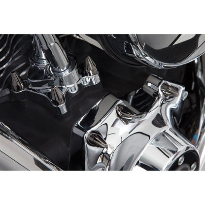 Ciro Caps Fluted1/4" Black Chrome [MPN: 70017]_359693