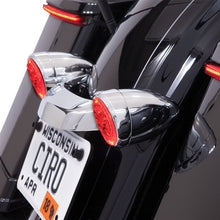 Ciro Rear Signal Light Inserts - Chrome - Red Lens [MPN: 45401]_359594