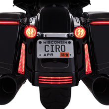 Ciro Rear Signal Light Inserts - Chrome - Red Lens [MPN: 45401]_359595