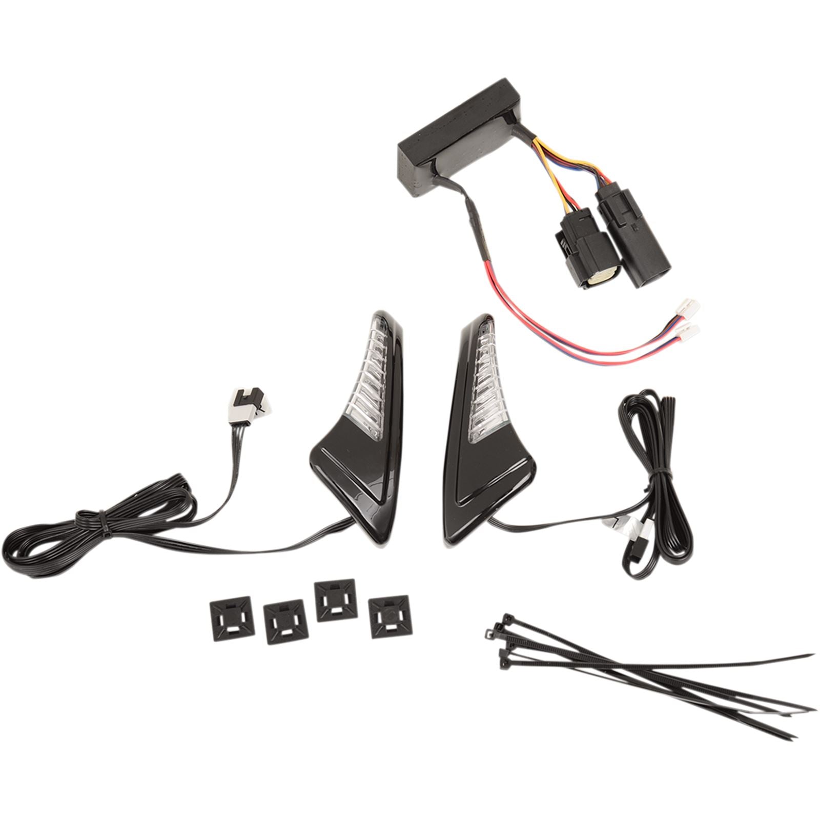 Ciro Light Kit for Tour-Pak® - Snakeyes® - Chrome [MPN: 40017]_359575