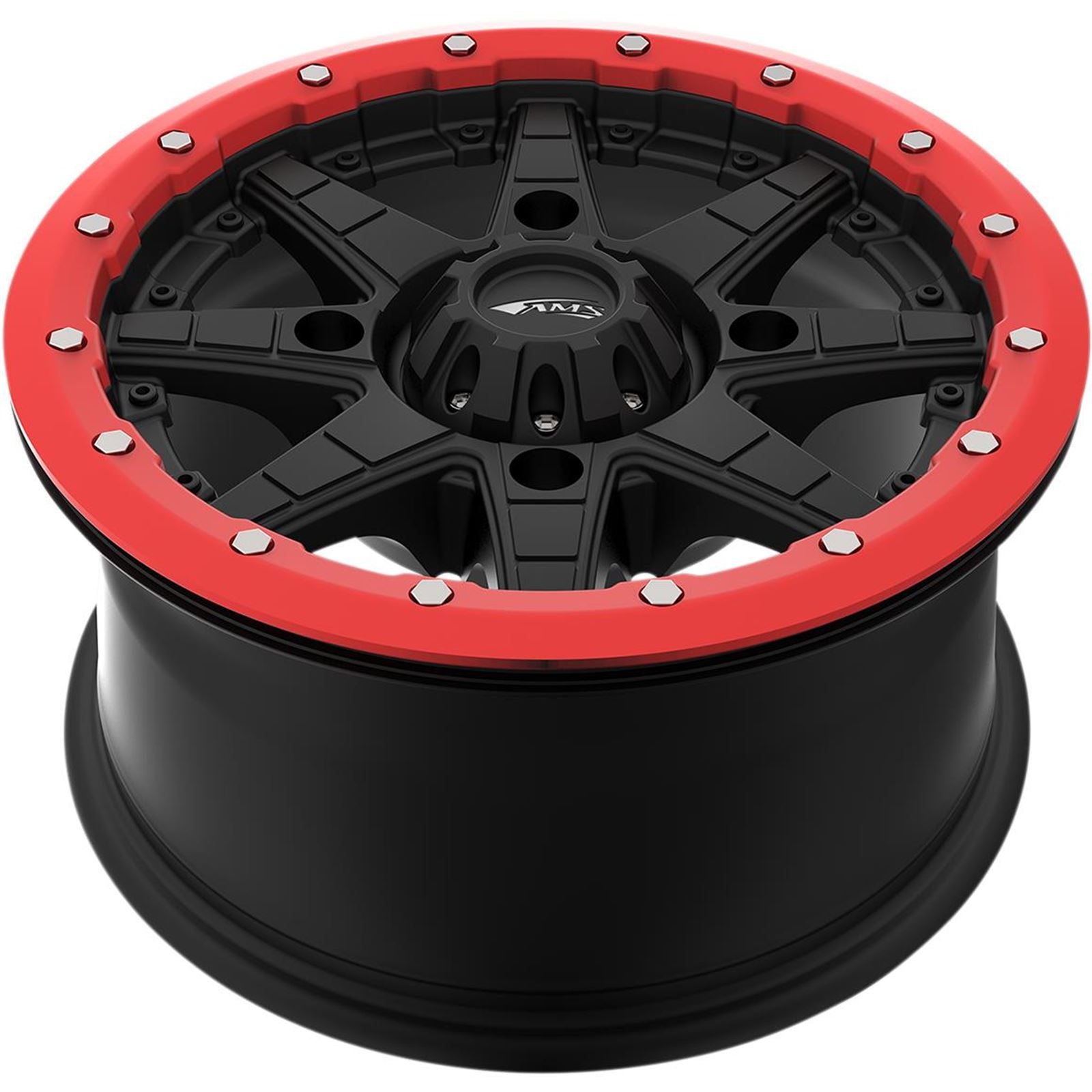 AMS TIRES Ring Beadlock - Red - 14" 0223-0175_219369