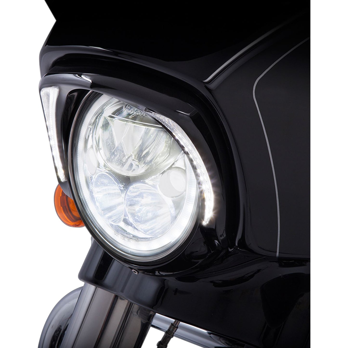 Ciro Headlight Bezel - Black [MPN: 45201]_359553