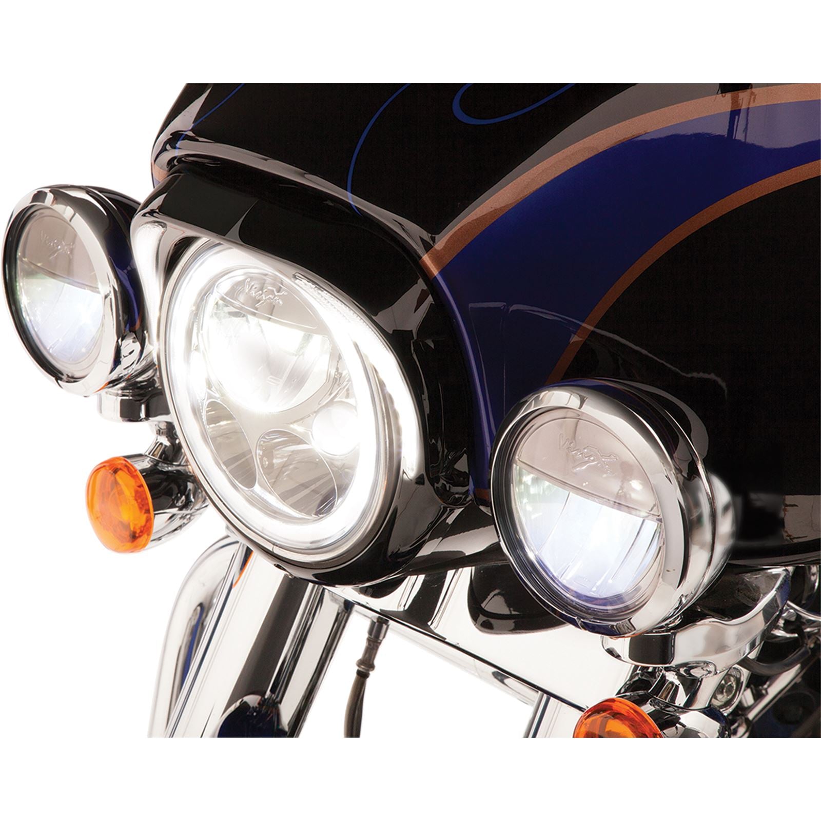 Ciro Headlight Bezel - Black [MPN: 45211]_359556