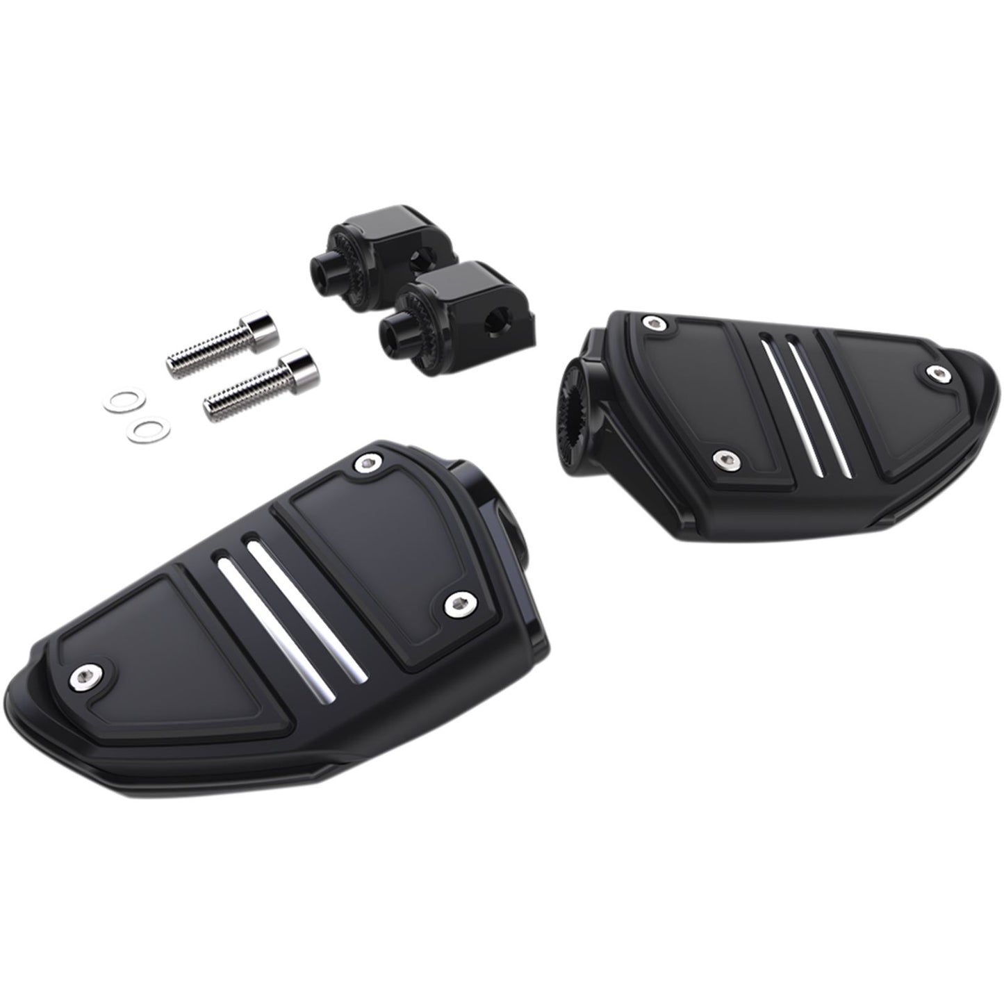 Ciro Twin Rail Footpeg - with Mount - Black - Softail [MPN: 61426]_359509