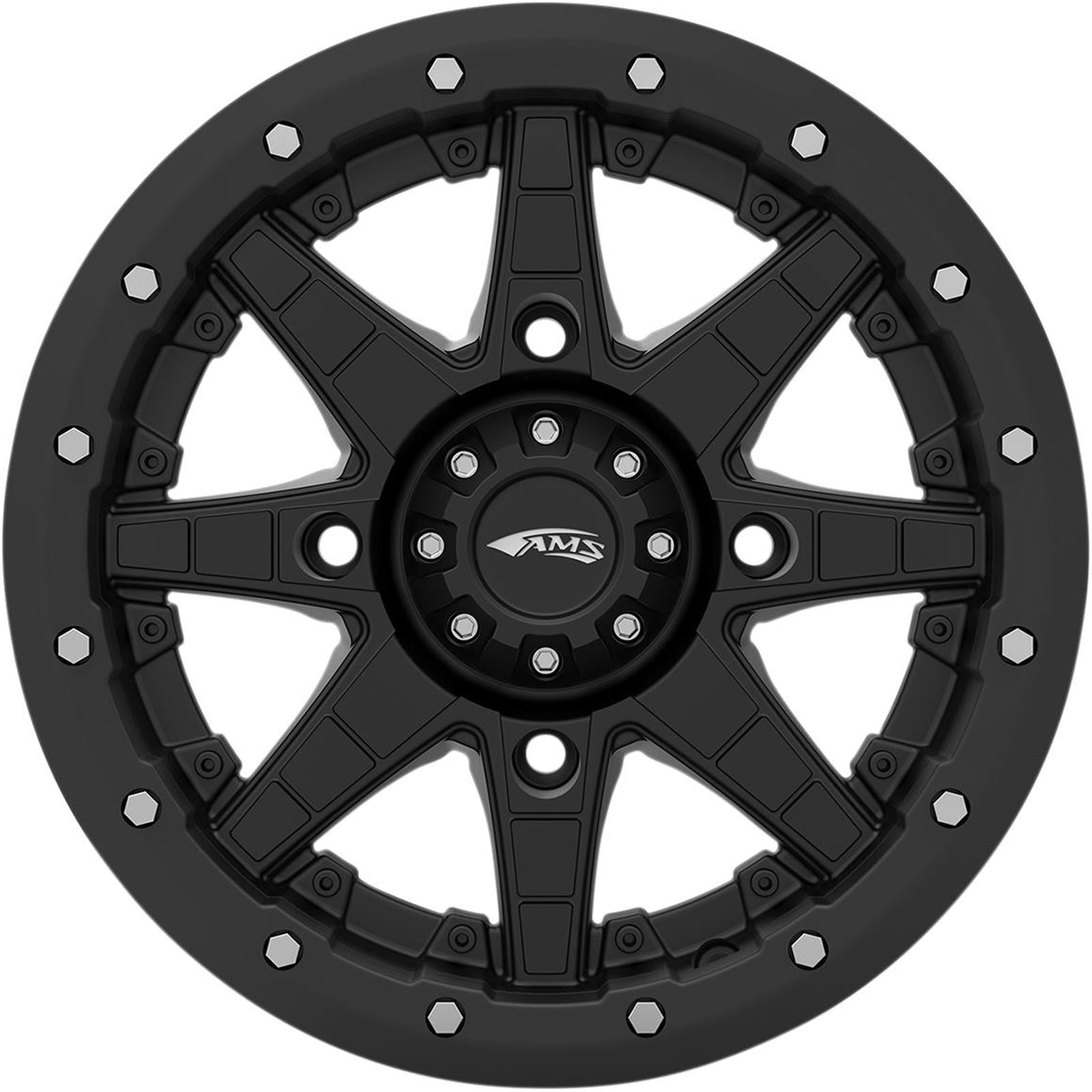 AMS TIRES Wheel - Black - 15X7 4/110 5+2 0230-0948_219965