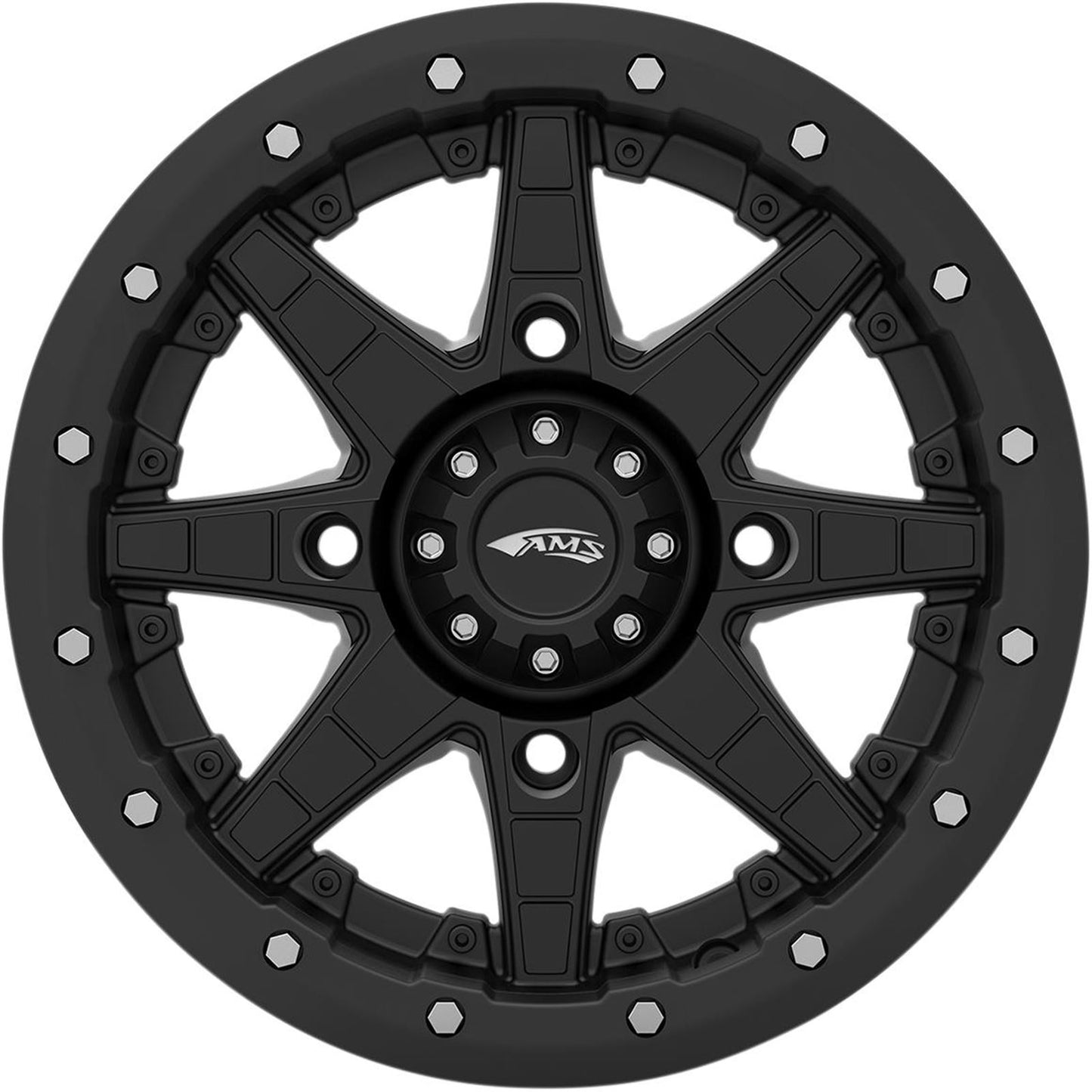 AMS TIRES Wheel - Black - 15X7 4/137 5+2 0230-0949_219969