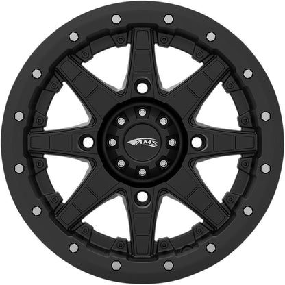 AMS TIRES Wheel - Black - 15X7 4/156 5+2 0230-0950_219972