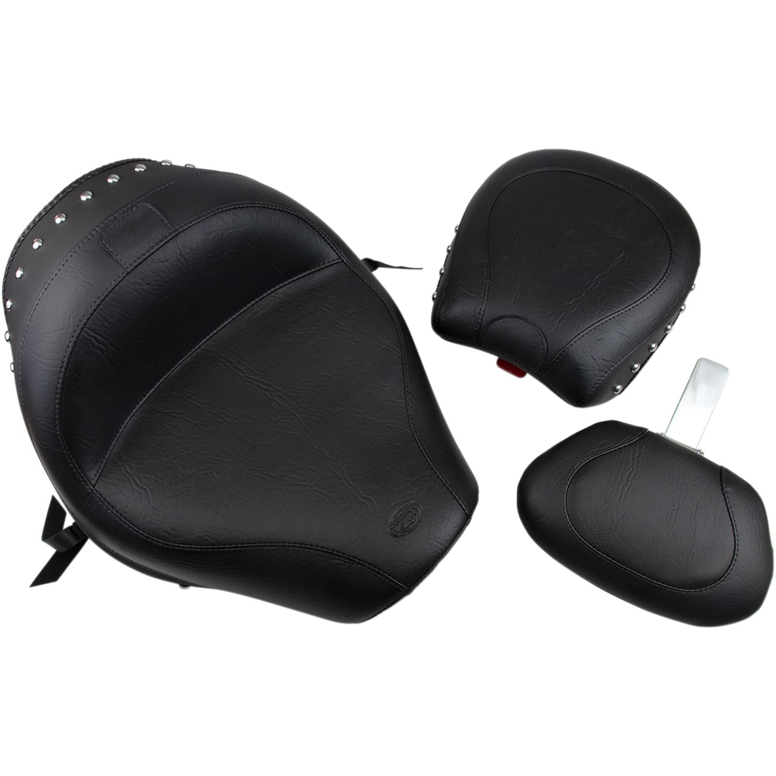 Mustang Motorcycle Products Wide Seat - Studded - Driver's Backrest - Spirit 750 79470_447866