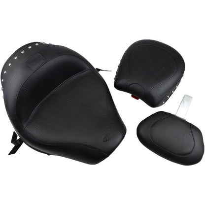 Mustang Motorcycle Products Wide Seat - Studded - Driver's Backrest - Spirit 750 79470_447866