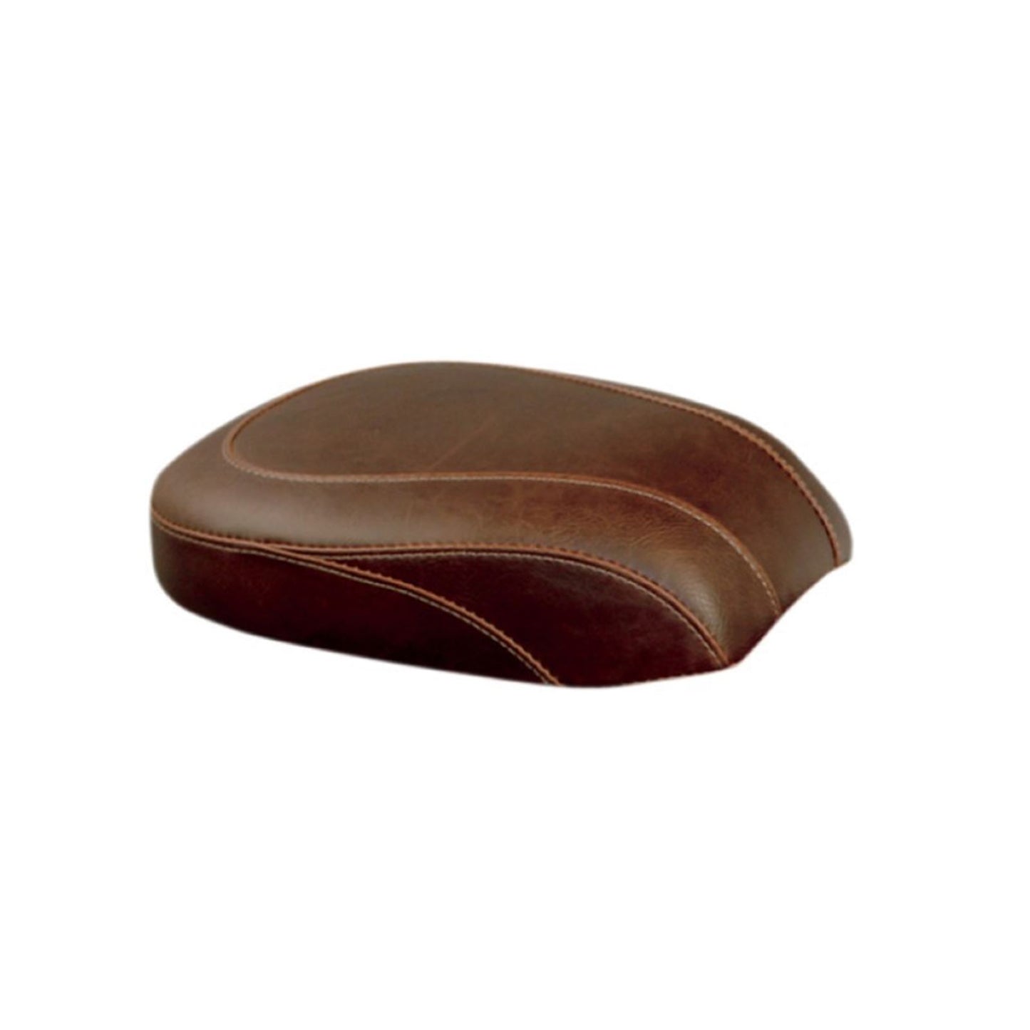 Mustang Motorcycle Products Wide Tripper Rear Seat for Harley-Davidson Softail - Brown 76765_1687877