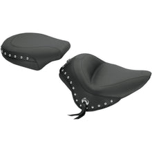 Mustang Motorcycle Products Touring Rear Seat - Studded - FXS 76751_447494