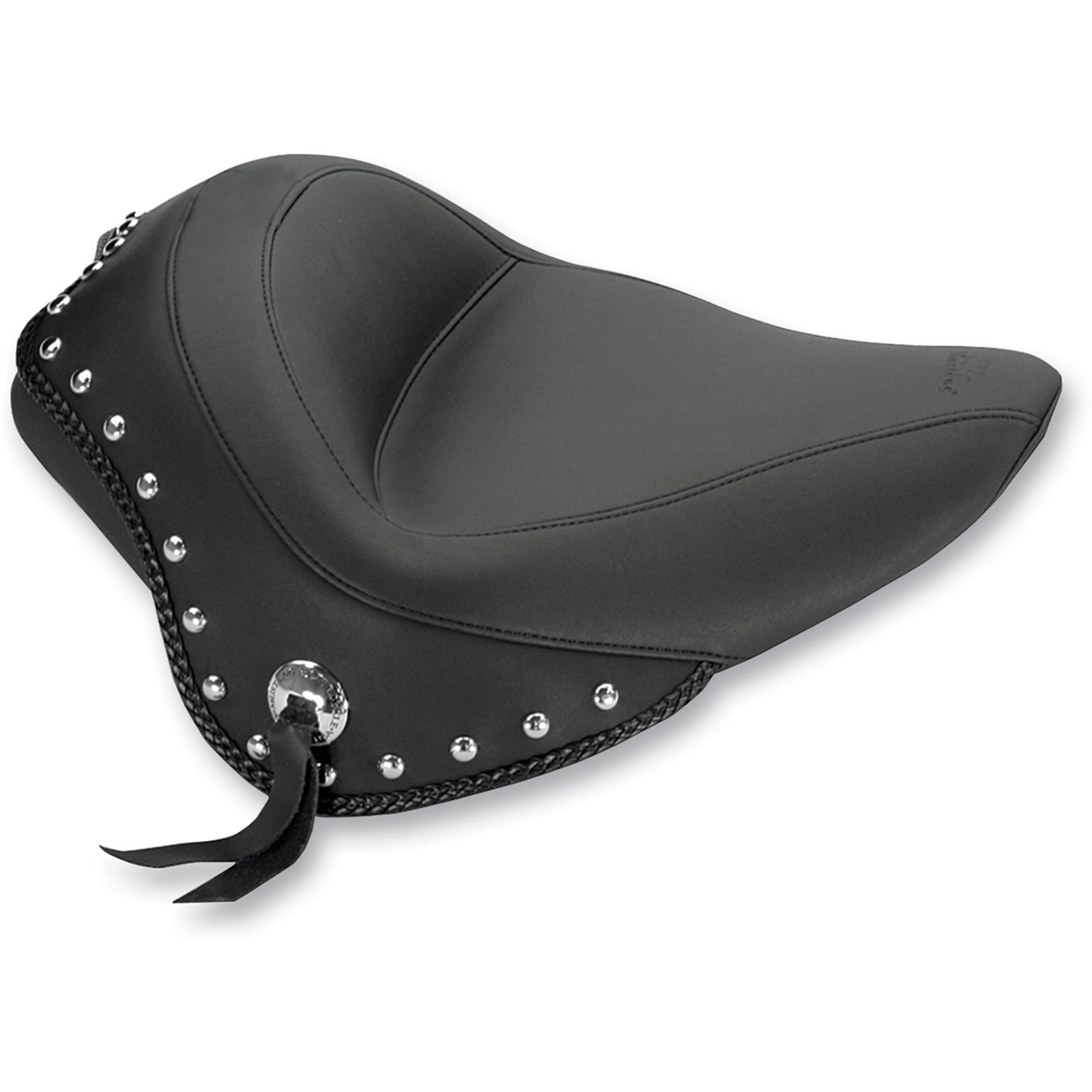 Mustang Motorcycle Products Touring Rear Seat - Studded - FXS 76751_447495