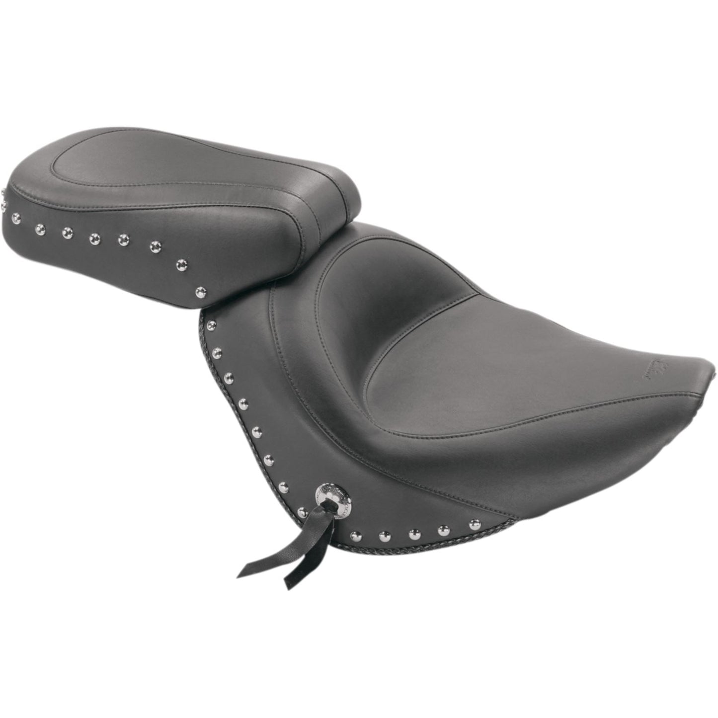 Mustang Motorcycle Products Wide Pillion Seat - Studded - Softail '06-'10 76243_447475