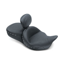 Mustang Motorcycle Products Super Touring Seat - Black Studded - Driver's Backrest 79586_1674598