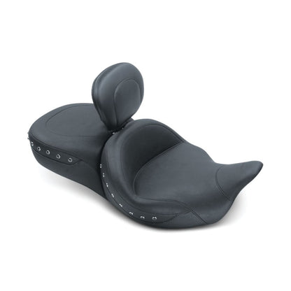Mustang Motorcycle Products Super Touring Seat - Black Studded - Driver's Backrest 79586_1674598