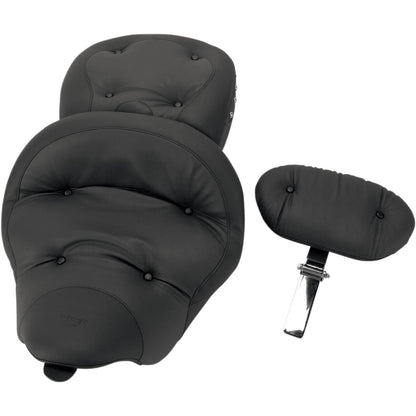 Mustang Motorcycle Products Super Touring Regal Seat - Studded - Driver Backrest 79608_447345