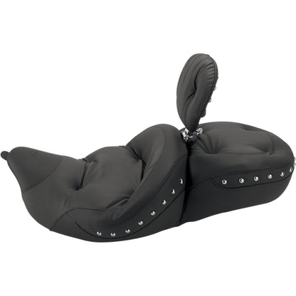 Mustang Motorcycle Products Super Touring Regal Seat - Studded - Driver Backrest 79608_447346
