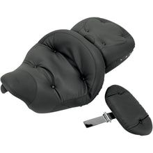Mustang Motorcycle Products Super Touring Regal Seat - Black Studded - Driver Backrest [MPN: 79609]_447347