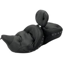 Mustang Motorcycle Products Super Touring Regal Seat - Black Studded - Driver Backrest [MPN: 79609]_447348