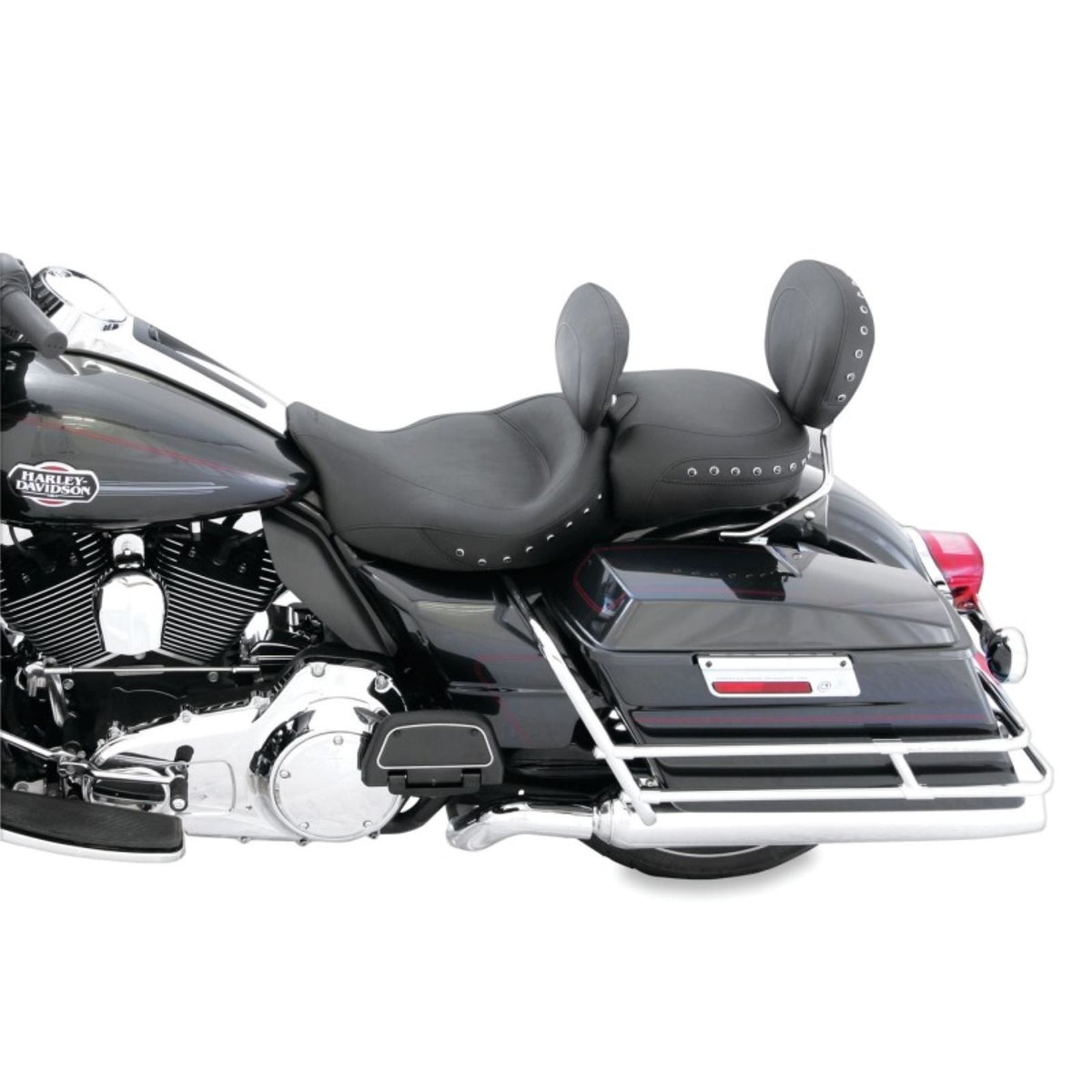 Mustang Motorcycle Products Wide Solo Seat - Driver Backrest [MPN: 79448]_1674553