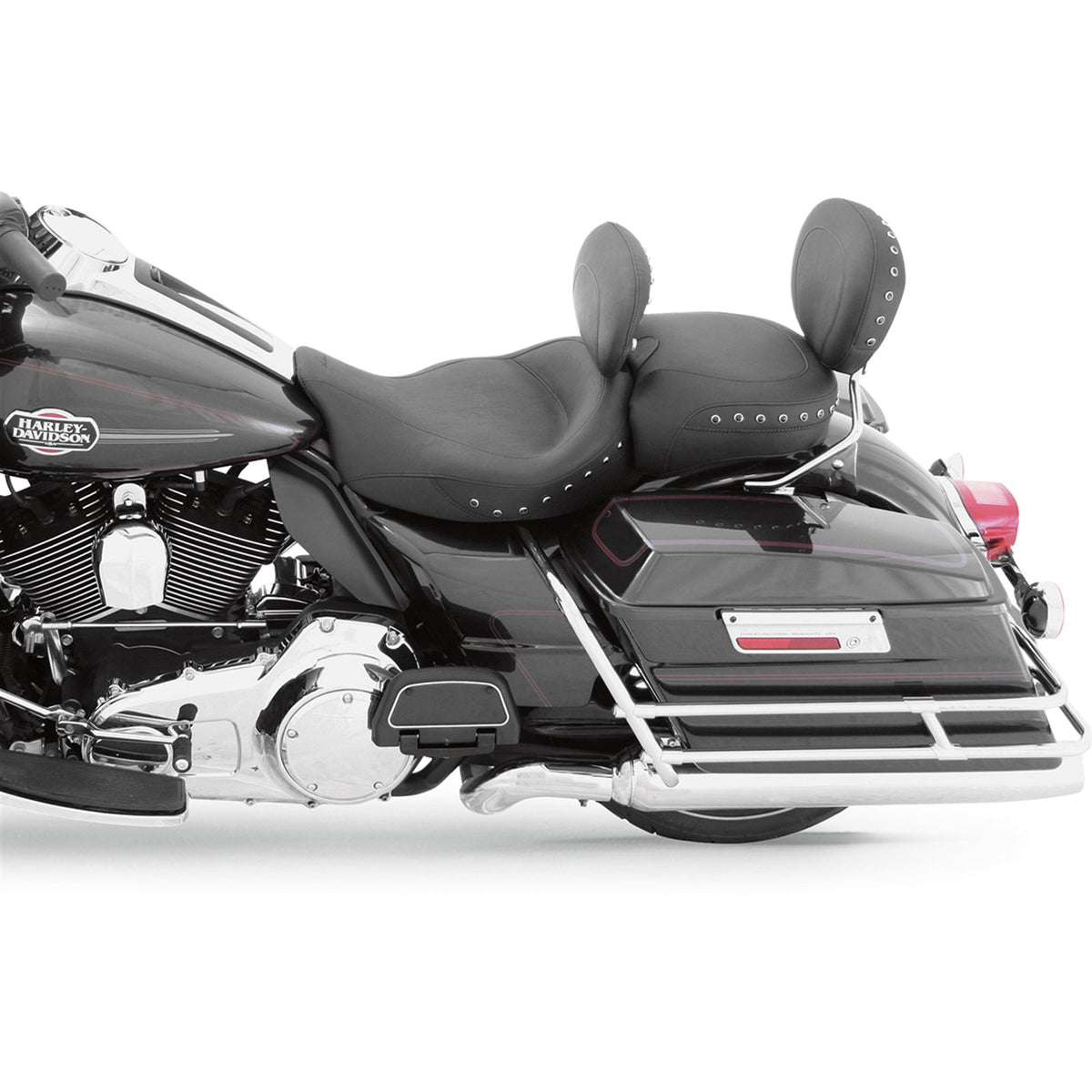 Mustang Motorcycle Products Wide Solo Seat - Driver Backrest [MPN: 79448]_447333