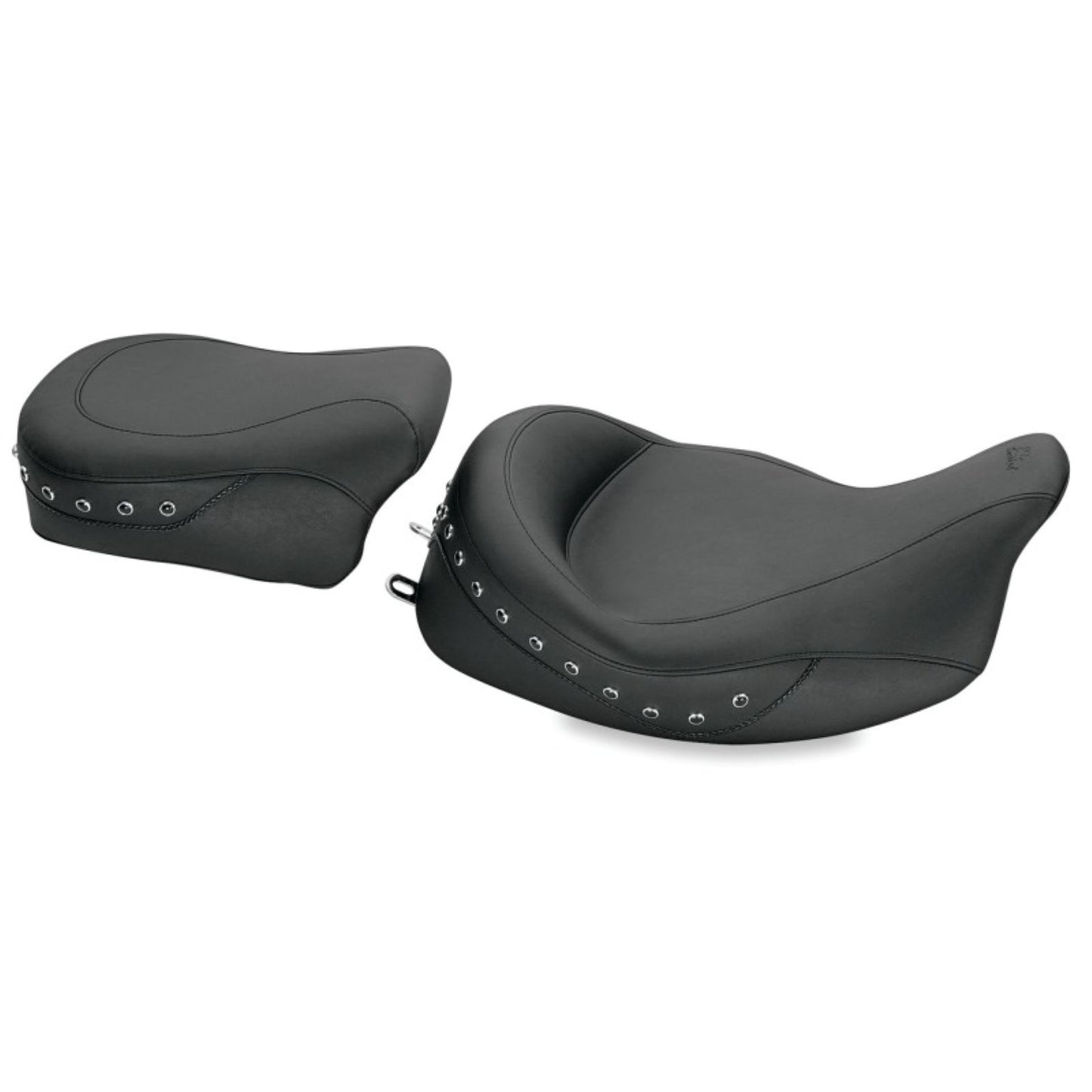 Mustang Motorcycle Products Super Solo Seat - Black Studded 76069_1674111