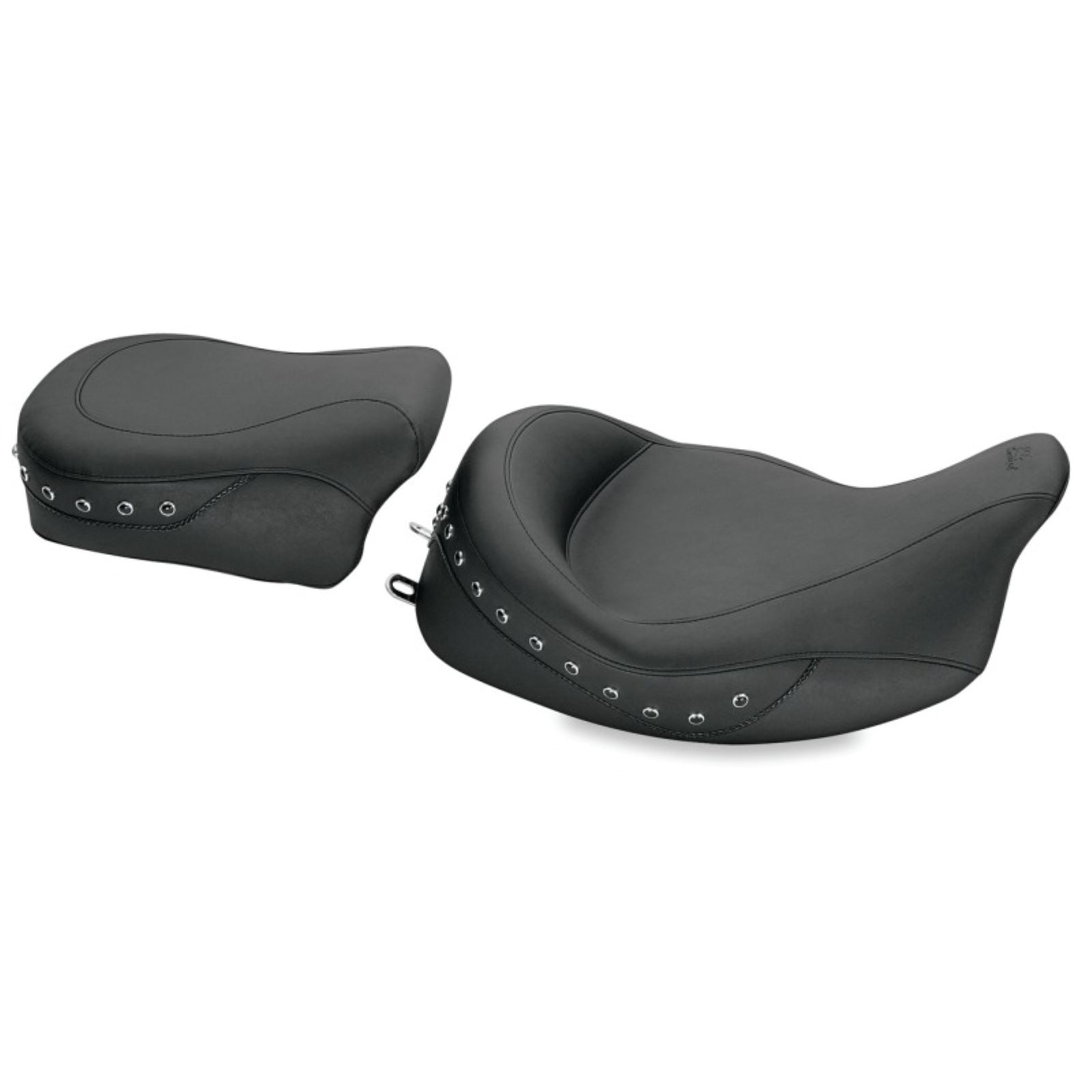 Mustang Motorcycle Products Super Solo Seat - Black Studded 76069_1674111