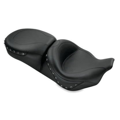 Mustang Motorcycle Products Touring Seat - Black Studs - '08-'19 FLT 76039_1674090