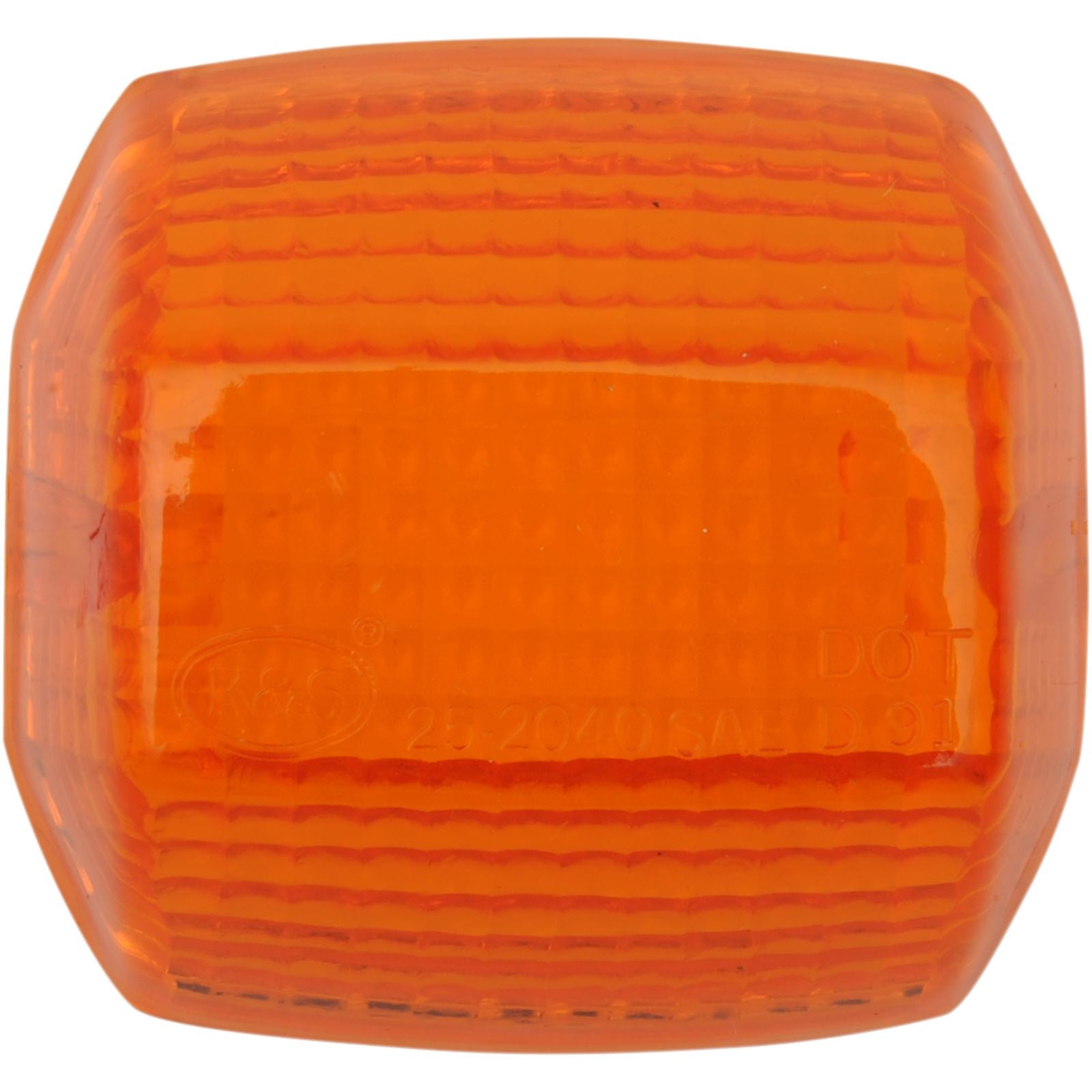 K&S Replacement Turn Signal Lens - Amber 252040_404851
