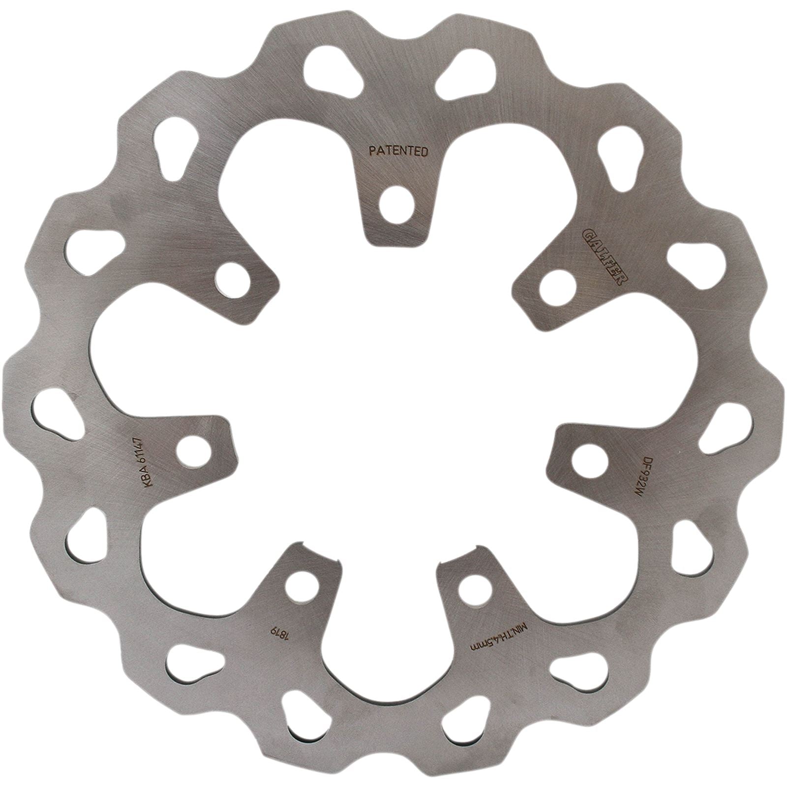 Galfer Wave® Brake Rotor - Front - Solid Mount DF932W_389993