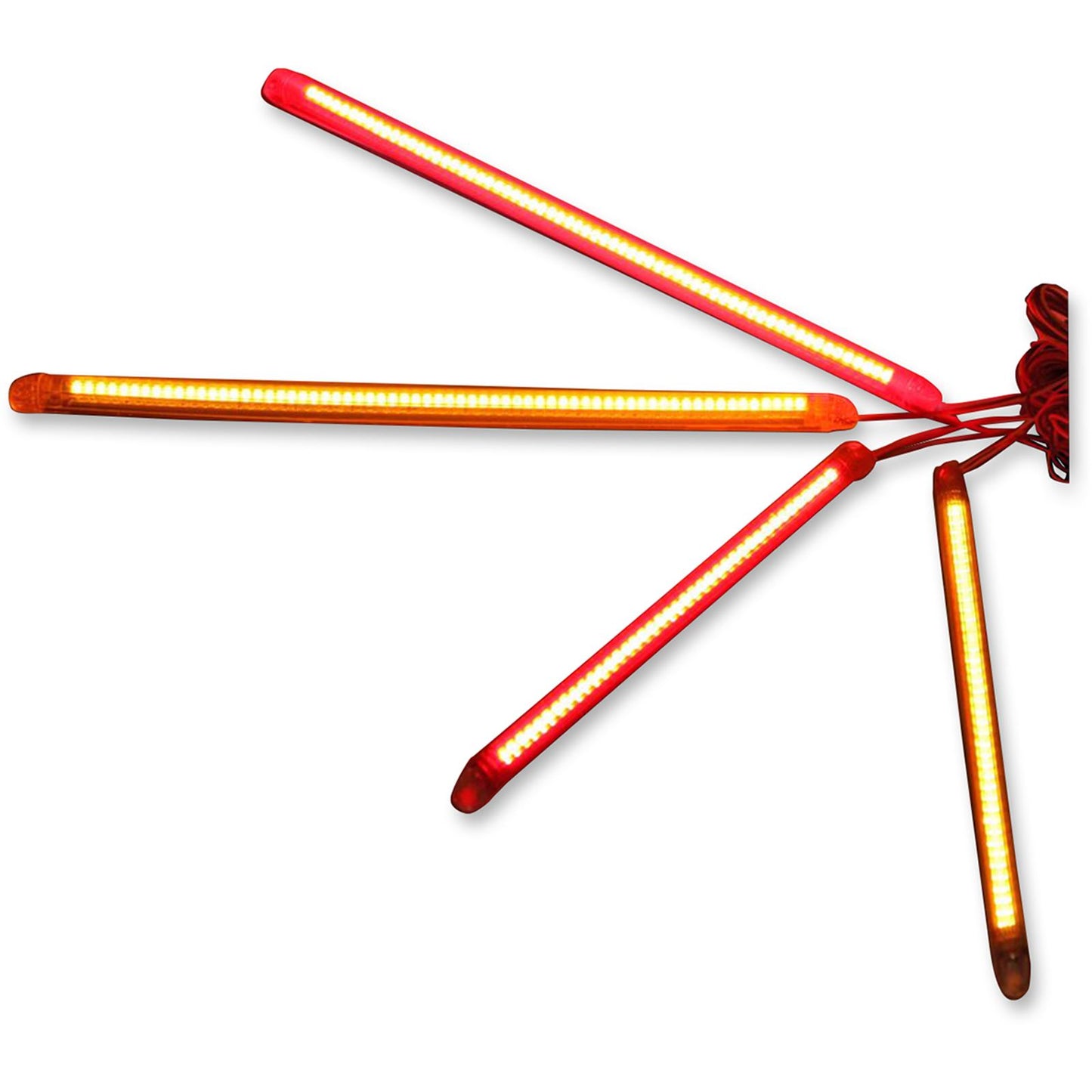 Custom Dynamics Flexible LED Strips - 40 LEDs -  Amber/Amber T2F40AA_367978