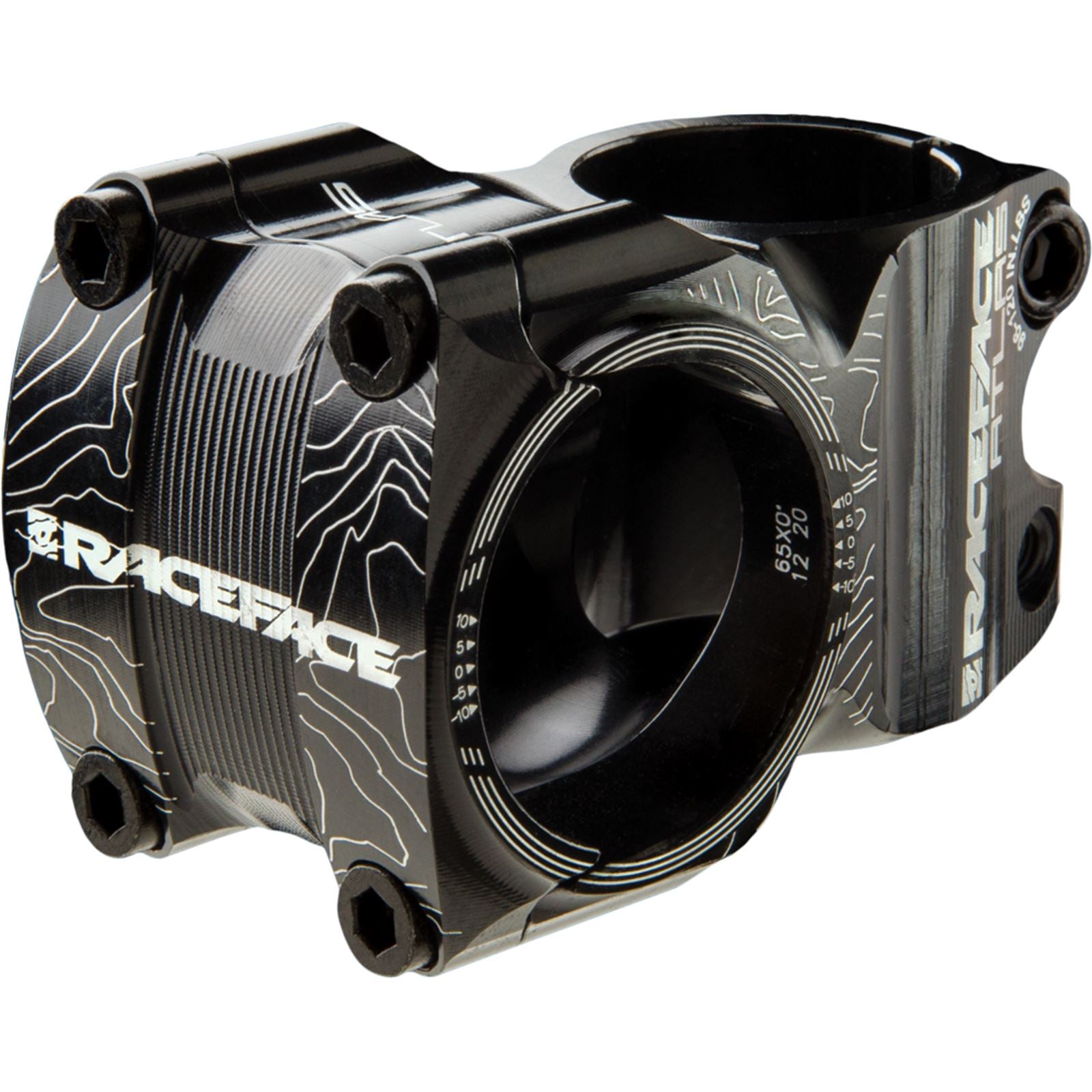 Race Face Atlas 35 Stem Clamp: 35mm - Length: 35mm - Black [MPN: ST13A3535X0BLK]_220644