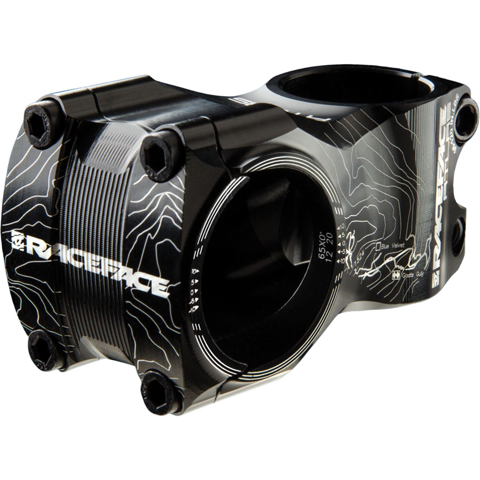 Race Face Atlas 35 Stem Clamp: 35mm - Length: 50mm - Black [MPN: ST13A3550X0BLK]_220645